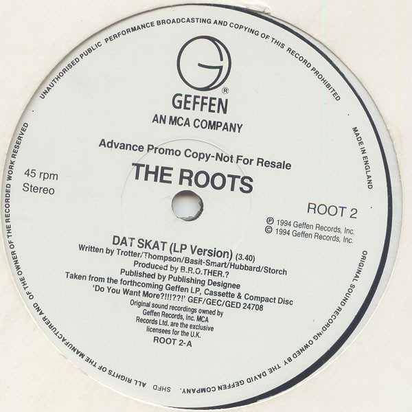 The Roots – Distortion To Static (1994, Vinyl) - Discogs