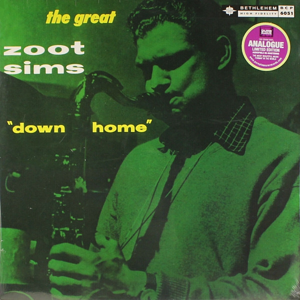 Zoot Sims - Down Home | Releases | Discogs