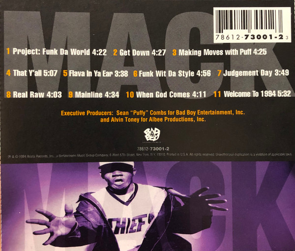 Craig Mack - Project: Funk Da World | Bad Boy Entertainment (78612-73001-2) - 3