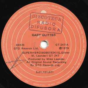 Gary Glitter - Superhero / Sleeping Beauty album cover