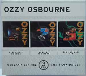 Ozzy Osbourne - Diary Of A Madman / Bark At The Moon / The Ultimate Sin album cover