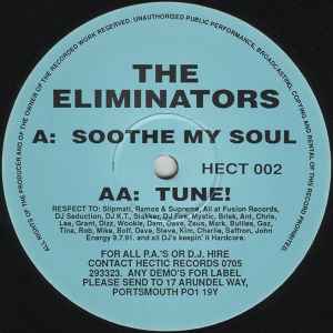 The Eliminators (2) - Soothe My Soul / Tune! album cover