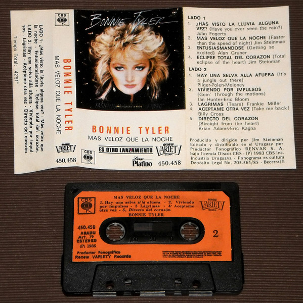 ladda ner album Bonnie Tyler - Mas Veloz Que La Noche