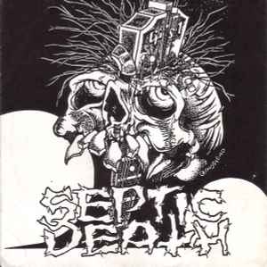 Septic Death – Time Is The Boss- Aaarrggh It's Live! (1985, Red 