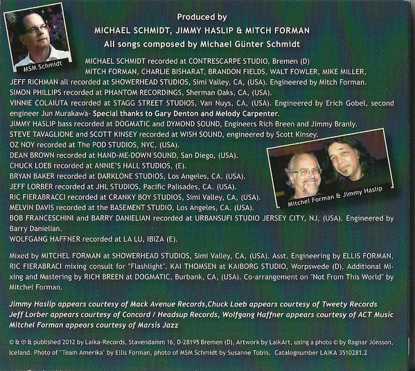 Album herunterladen MSM Schmidt & Team Amerika Featuring Jimmy Haslip, Jeff Lorber, Mitchel Forman, Simon Phillips - Evolution