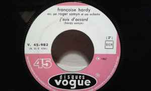 Françoise Hardy - J'suis D'accord album cover