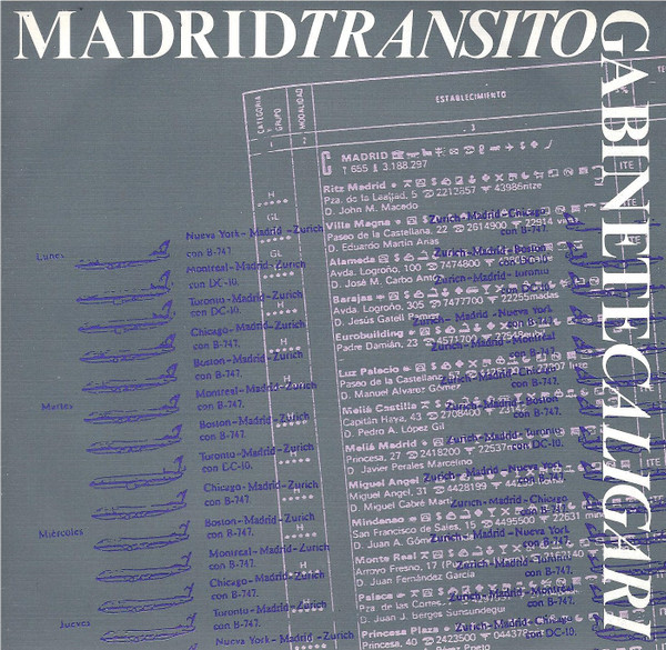 lataa albumi Gabinete Caligari - Madrid Tránsito