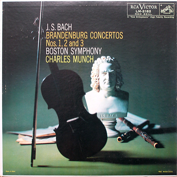 J. S. Bach, Boston Symphony, Charles Munch – Brandenburg Concertos