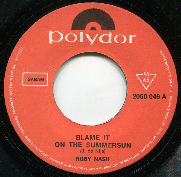 Album herunterladen Ruby Nash - Blame It On The Summersun Daisy Bell