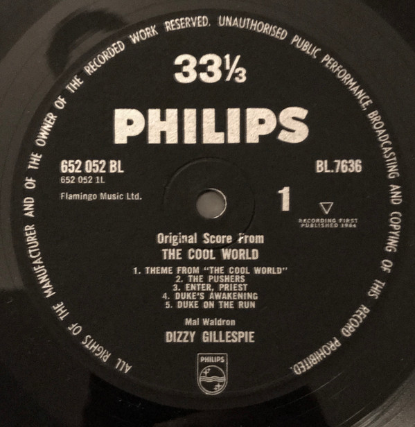 last ned album Dizzy Gillespie - The Cool World Original Score From The Motion Picture