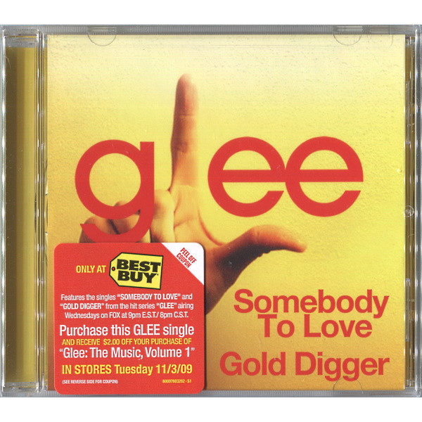 descargar álbum Glee Cast - Somebody To Love Gold Digger