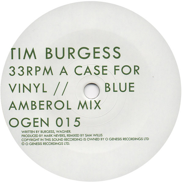 baixar álbum Tim Burgess - A Case For Vinyl