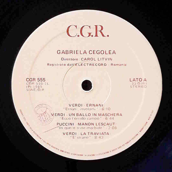 last ned album Gabriela Cegolea - Gabriela Cegolea