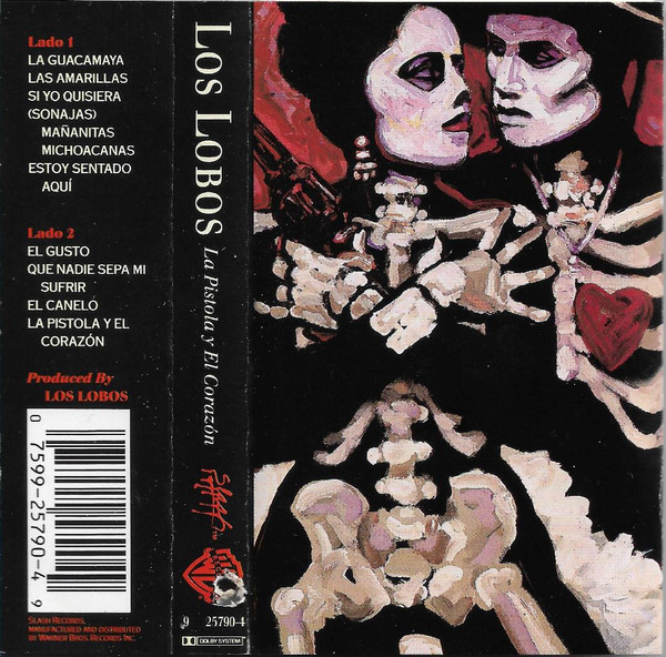 Los Lobos – La Pistola Y El Corazón (1988, Cassette) - Discogs