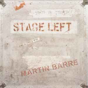 Martin Barre - Stage Left album cover