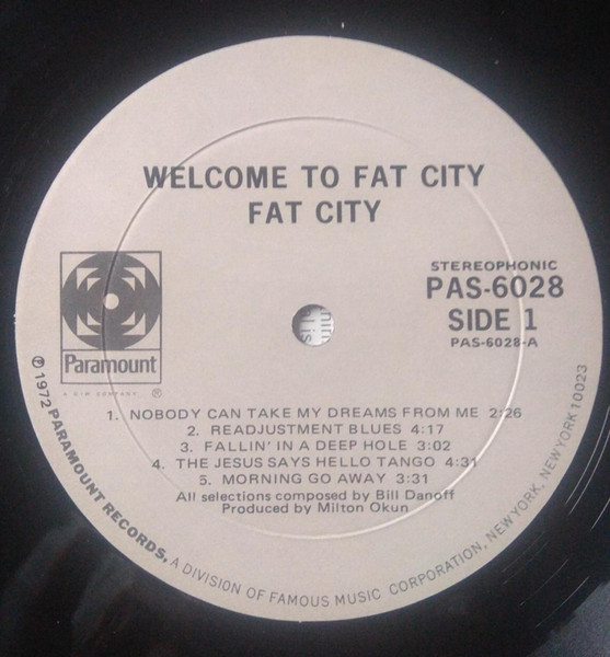 Fat City – Welcome To Fat City (1972