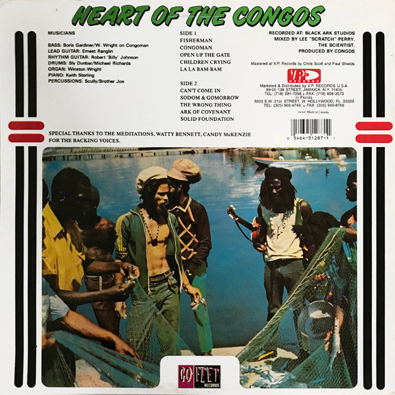 ladda ner album The Congos, Cedric Myton Roy Johnson - Heart Of The Congos