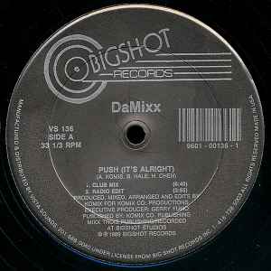 DaMixx - Push (It's Alright) album cover