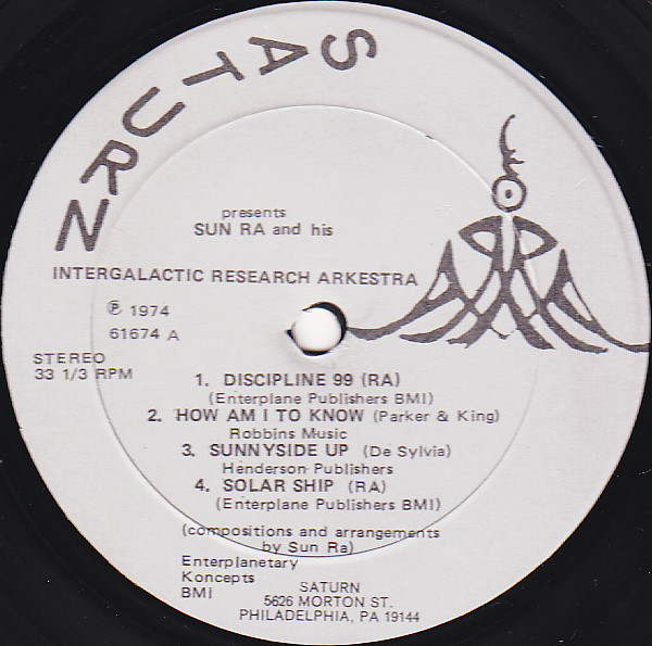 Sun Ra And His Intergalactic Research Arkestra – Out Beyond The