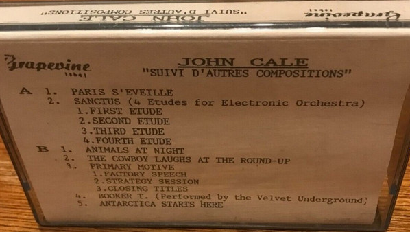 John Cale – Paris S'Eveille - Suivi D'autres Compositions (1991