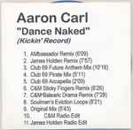 Cover of Dance Naked, , CDr