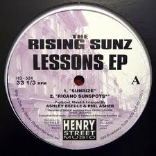 lataa albumi The Rising Sunz - Lessons EP