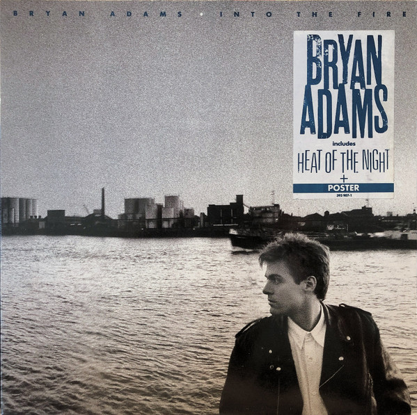 Bryan Adams – Into The Fire (1987, Poster, Vinyl) - Discogs