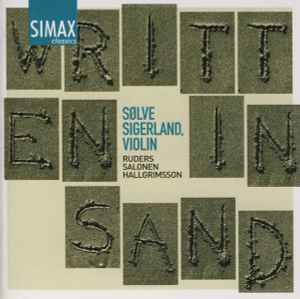 Poul Ruders - Written In Sand album cover