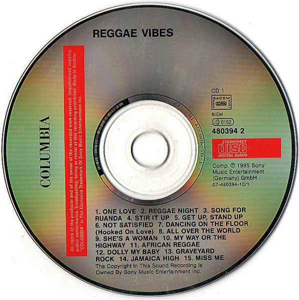 ladda ner album Various - Reggae Vibes Cd 1