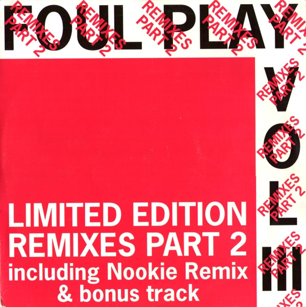 Foul Play – Finest Illusion (Legal Mix) (1993, Acetate) - Discogs