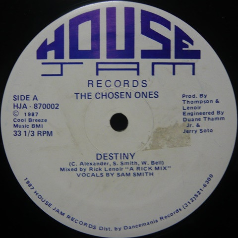 The Chosen Ones – Destiny (1987, Vinyl) - Discogs