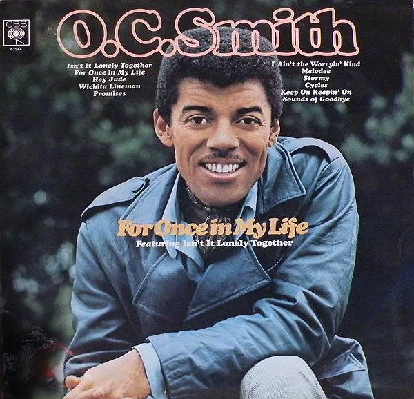 O. C. Smith – For Once In My Life (1969, Vinyl) - Discogs