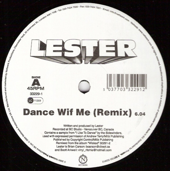 last ned album Lester - Dance Wif Me Remix