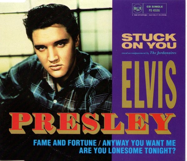 Elvis Presley Stuck on You Lyrics