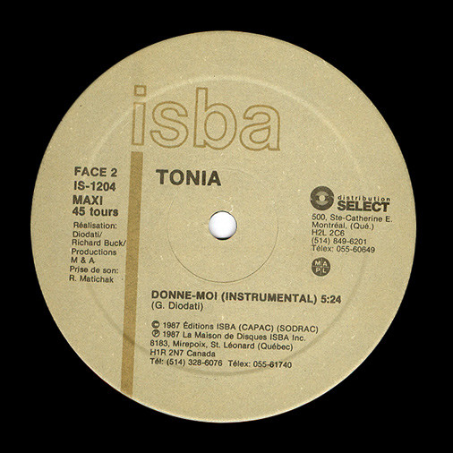 Album herunterladen Tonia - Donne Moi