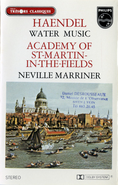 Handel, Sir Neville Marriner, Academy Of St. Martin-in-the-Fields