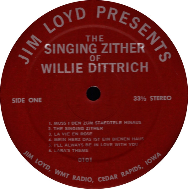 lataa albumi Willie Dittrich Of The Amana Colonies Of Iowa - The Singing Zither