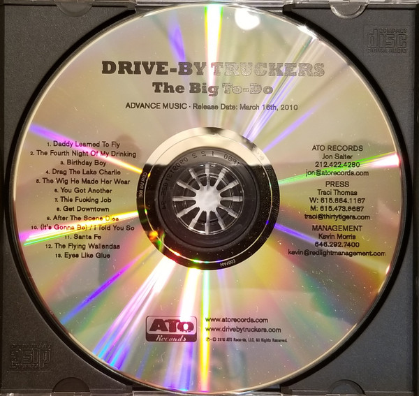 Drive By Truckers The Big To Do 2010 CD Discogs