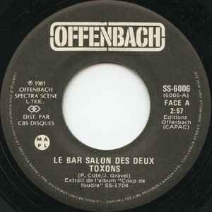Offenbach - Le Bar Salon Des Deux Toxons album cover