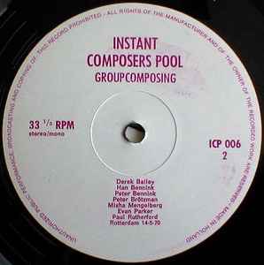 Instant Composers Pool (1970, Vinyl) - Discogs