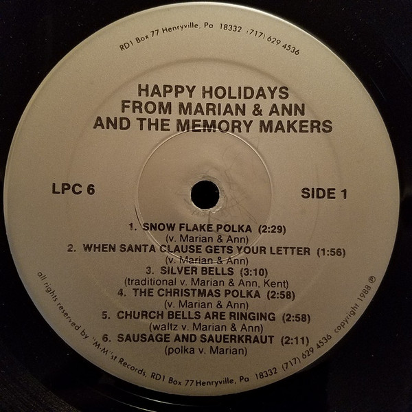 descargar álbum The Memory Makers - Happy Holidays From Marian Ann And The Memory Makers