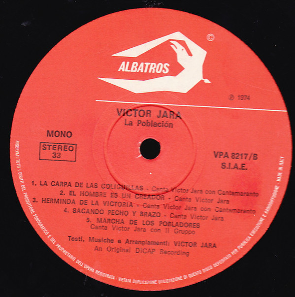 descargar álbum Victor Jara - 3 La Población