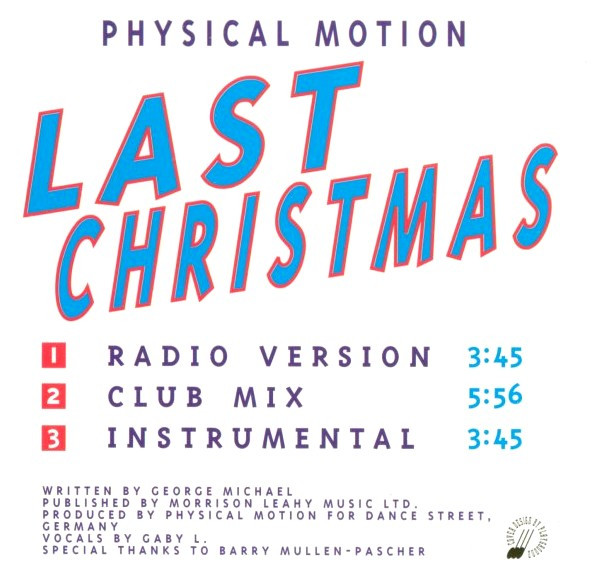 télécharger l'album Physical Motion - Last Christmas