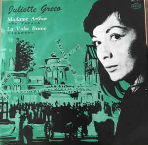 Juliette Gréco - Madame Arthur = マダム・アルテュール album cover
