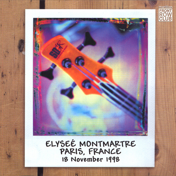 baixar álbum Marillion - Elyseé Montmartre Paris France 18 November 1998