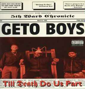 Geto Boys - Till Death Do Us Part album cover
