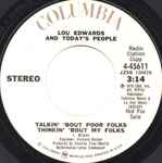 Cover of Talkin' 'Bout Poor Folks Thinkin' 'Bout My Folks, 1972, Vinyl