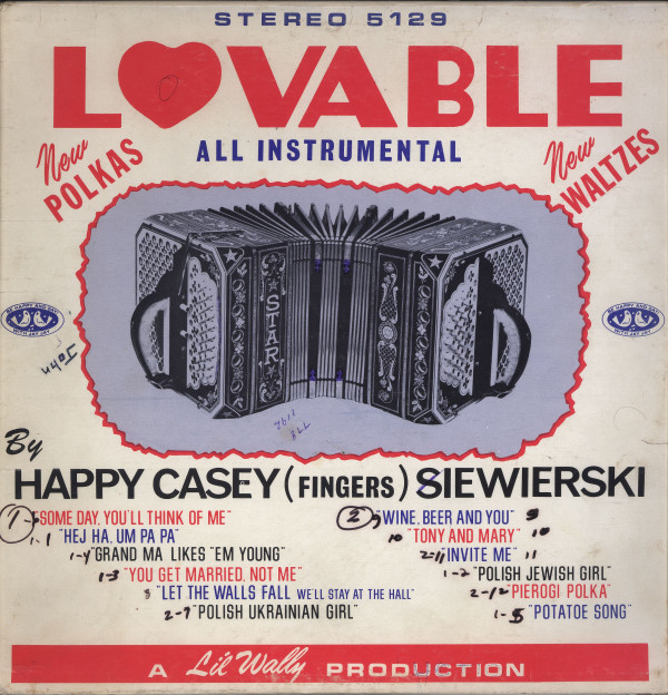 descargar álbum Happy Casey (Fingers) Siewierski - Lovable Polkas