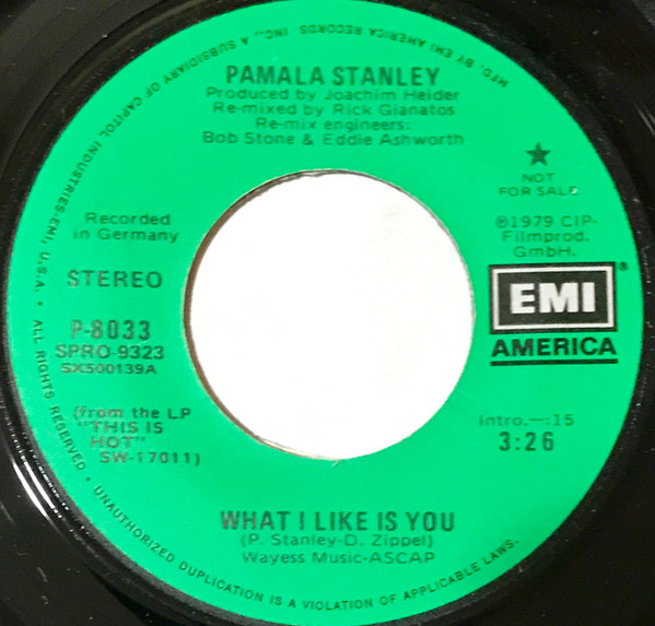 last ned album Pamala Stanley - What I Like Is You