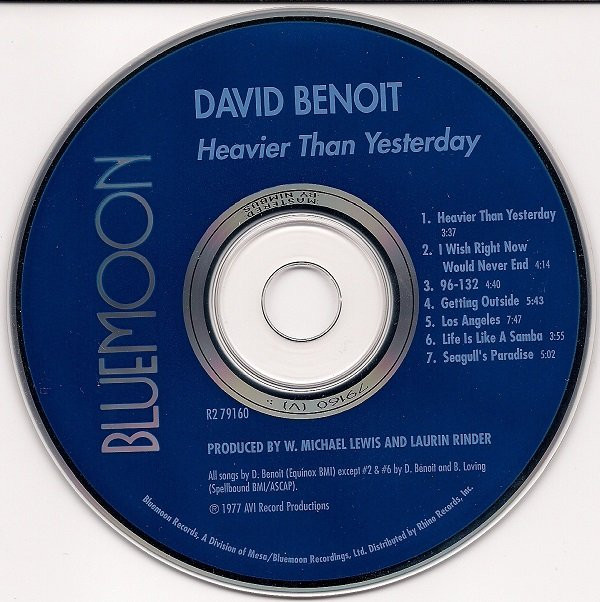 ladda ner album David Benoit - Heavier Than Yesterday